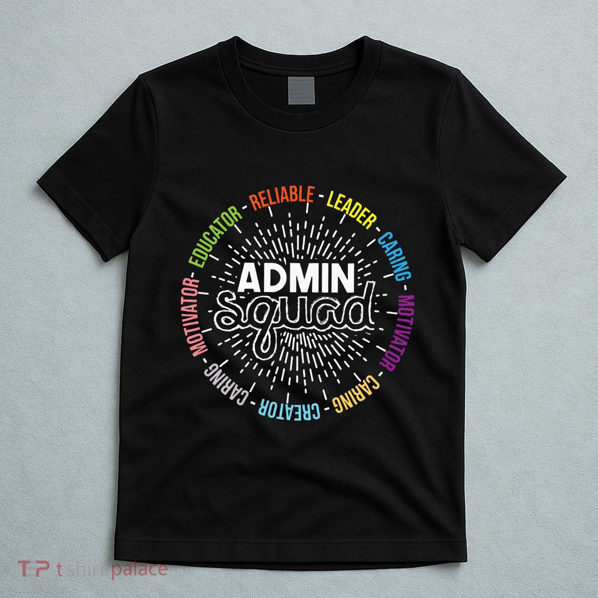 Admin Squad Administrative Assistant Office Secretary T-Shirt