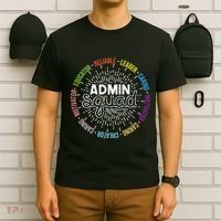 Admin Squad Administrative Assistant Office Secretary T-Shirt thumb 6