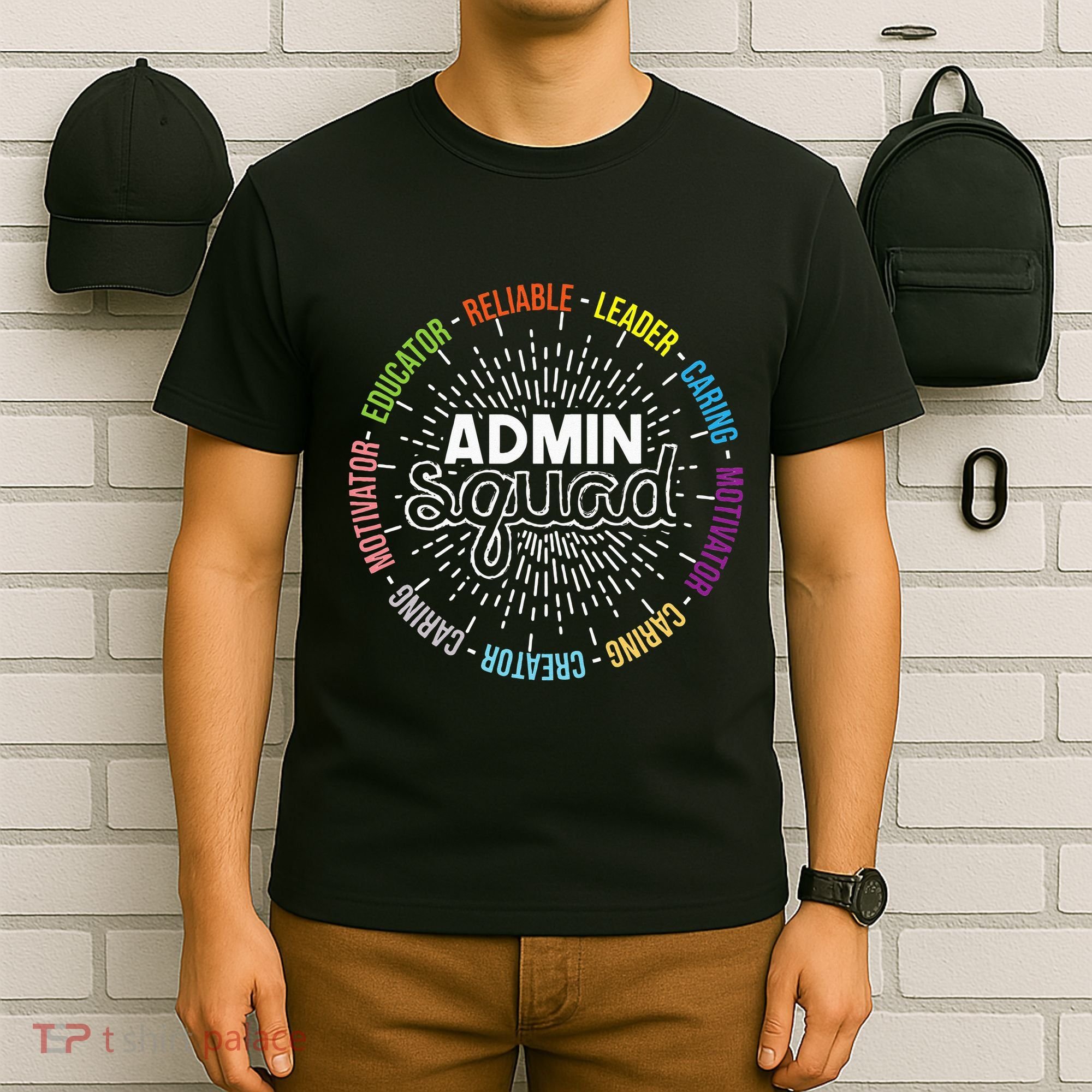 Admin Squad Administrative Assistant Office Secretary T-Shirt