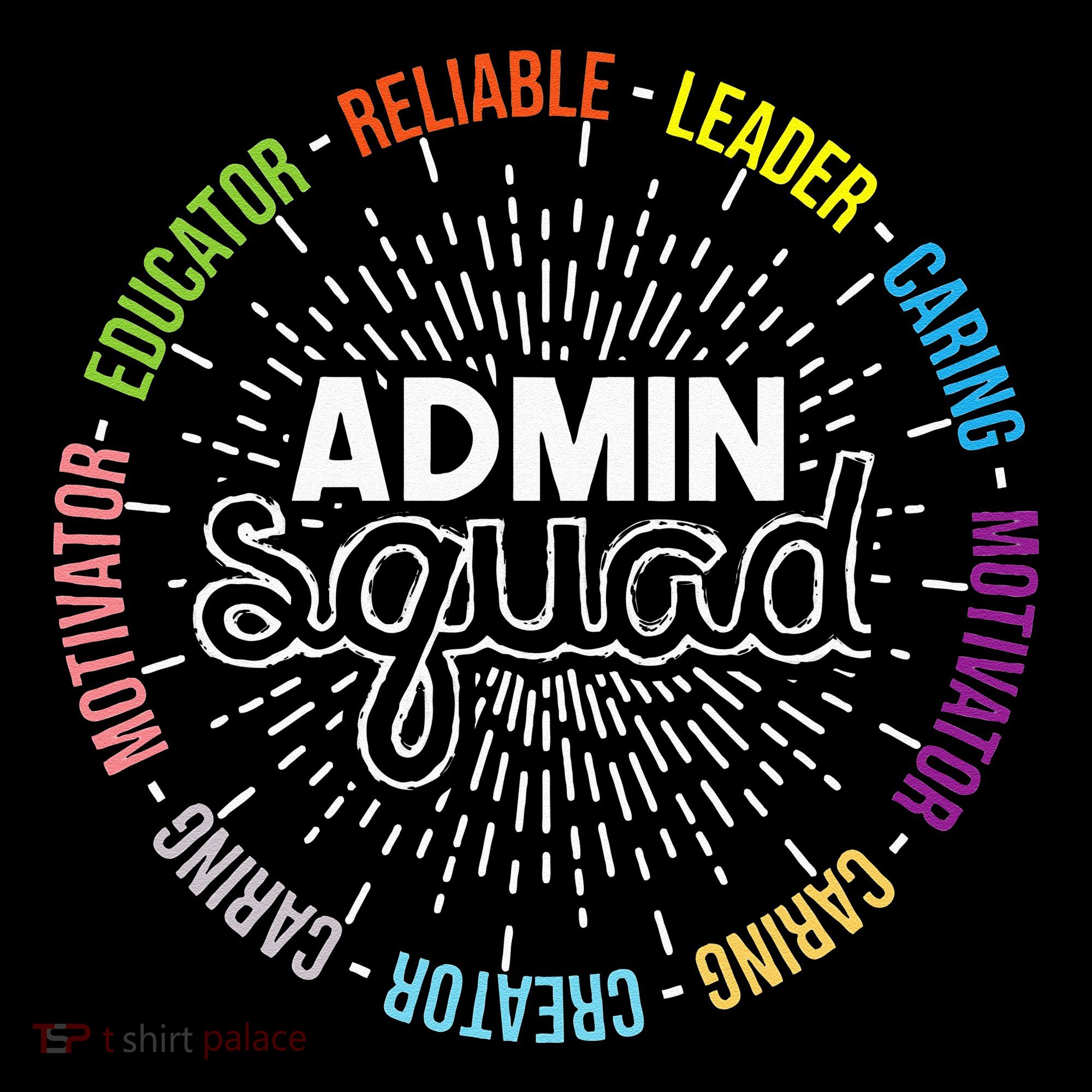 Admin Squad Administrative Assistant Office Secretary Backpack