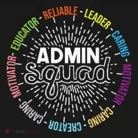 Admin Squad Administrative Assistant Office Secretary Bucket Hat thumb 4