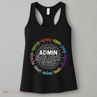Admin Squad Administrative Assistant Office Secretary Women's Tank Top thumb 3
