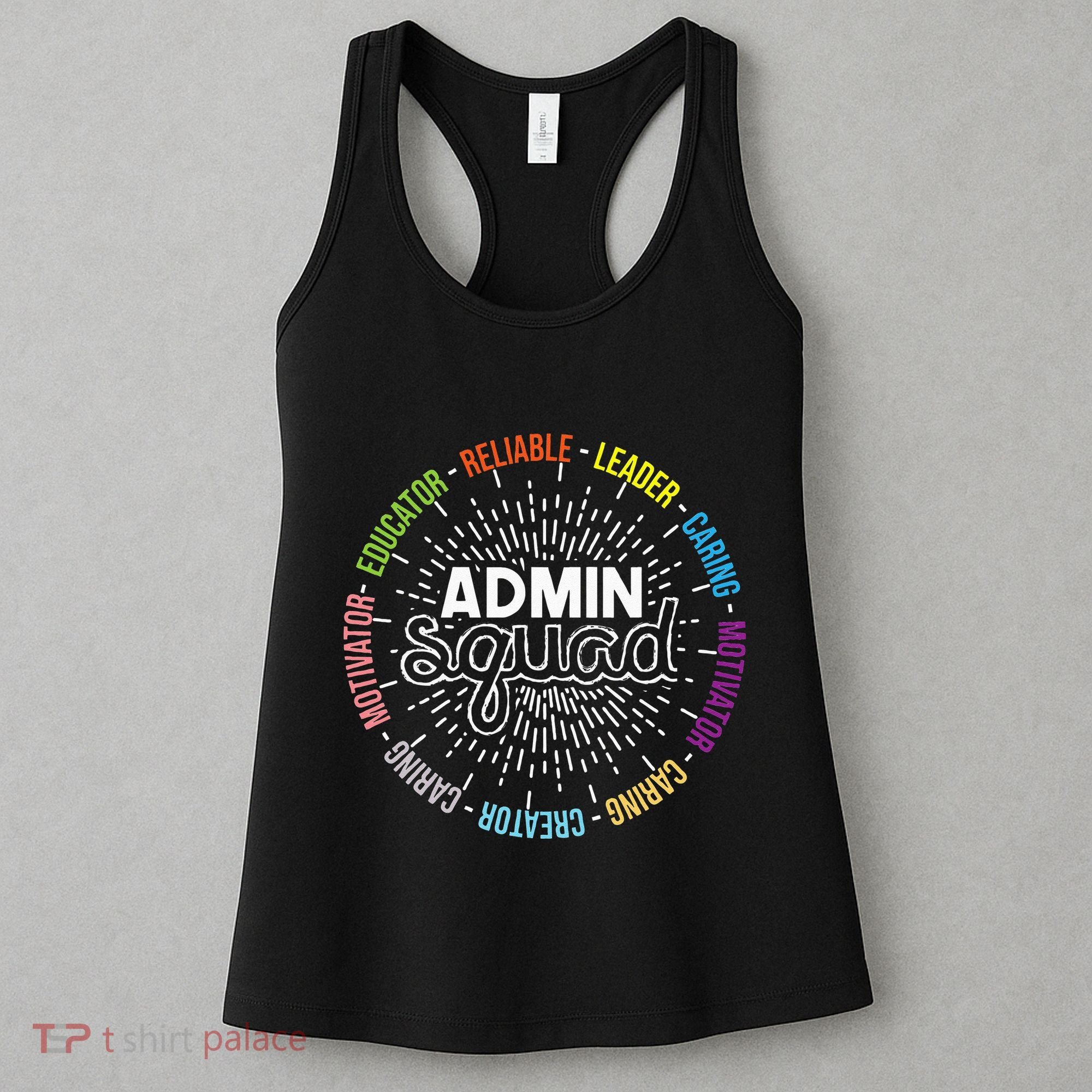 Admin Squad Administrative Assistant Office Secretary Women's Tank Top