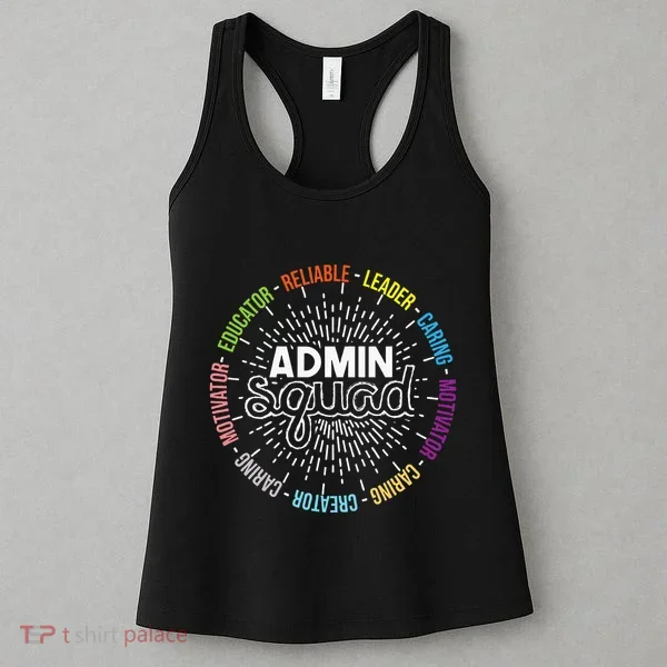 Admin Squad Administrative Assistant Office Secretary Women's Tank Top