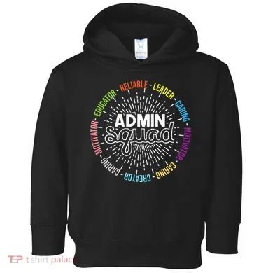 Admin Squad Administrative Assistant Office Secretary Toddler Hoodie