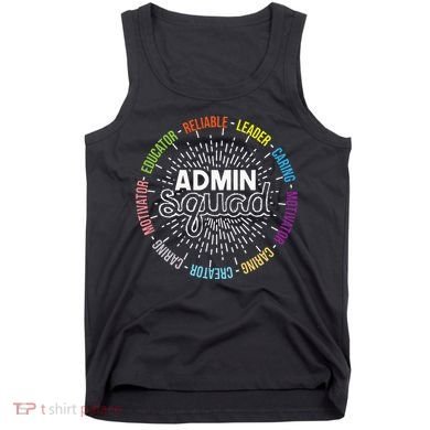 Admin Squad Administrative Assistant Office Secretary Tank Top