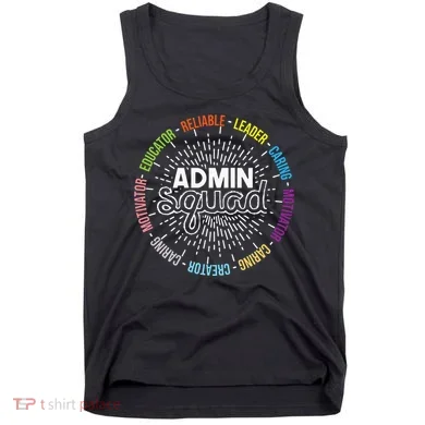 Admin Squad Administrative Assistant Office Secretary Tank Top