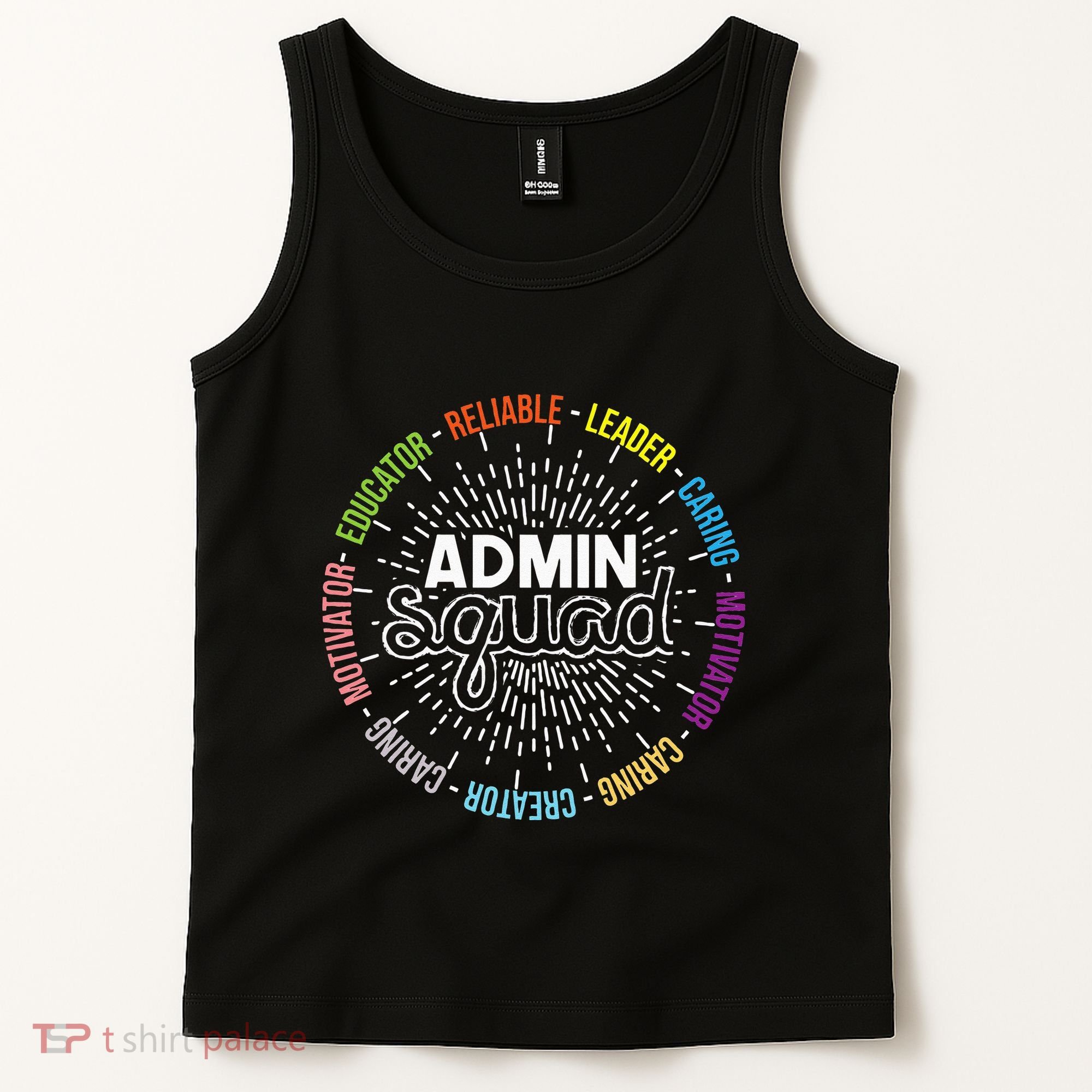 Admin Squad Administrative Assistant Office Secretary Tank Top