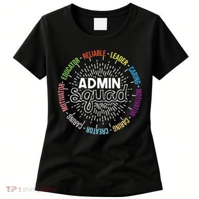 Admin Squad Administrative Assistant Office Secretary Women's T-Shirt