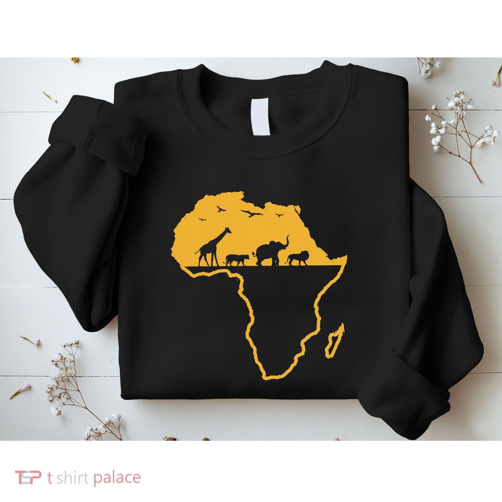 Africa Safari African Wild Animals Environment National Park Sweatshirt