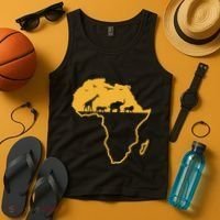 Africa Safari African Wild Animals Environment National Park Tank Top thumb 4