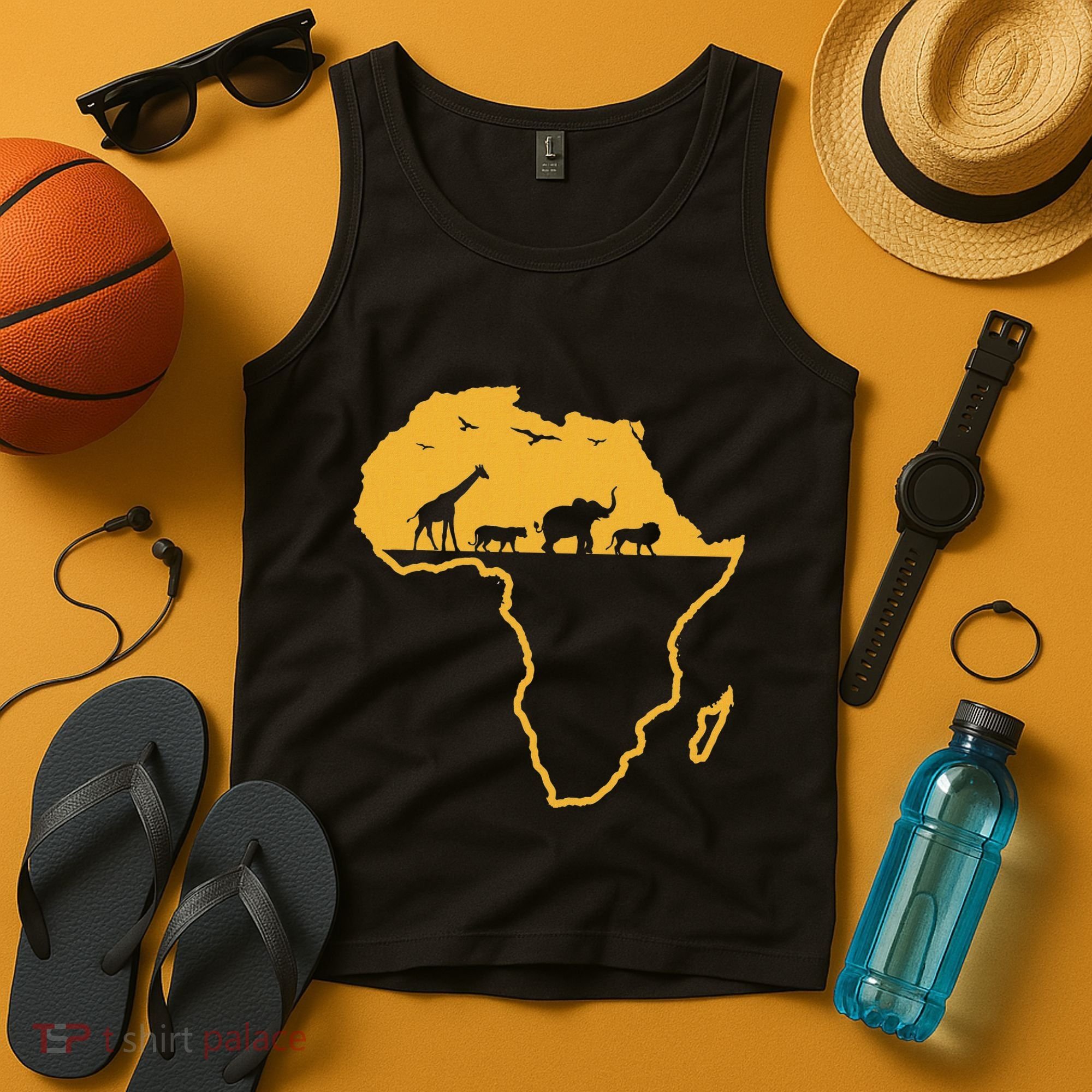 Africa Safari African Wild Animals Environment National Park Tank Top