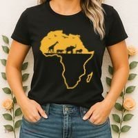 Africa Safari African Wild Animals Environment National Park Women's T-Shirt thumb 2