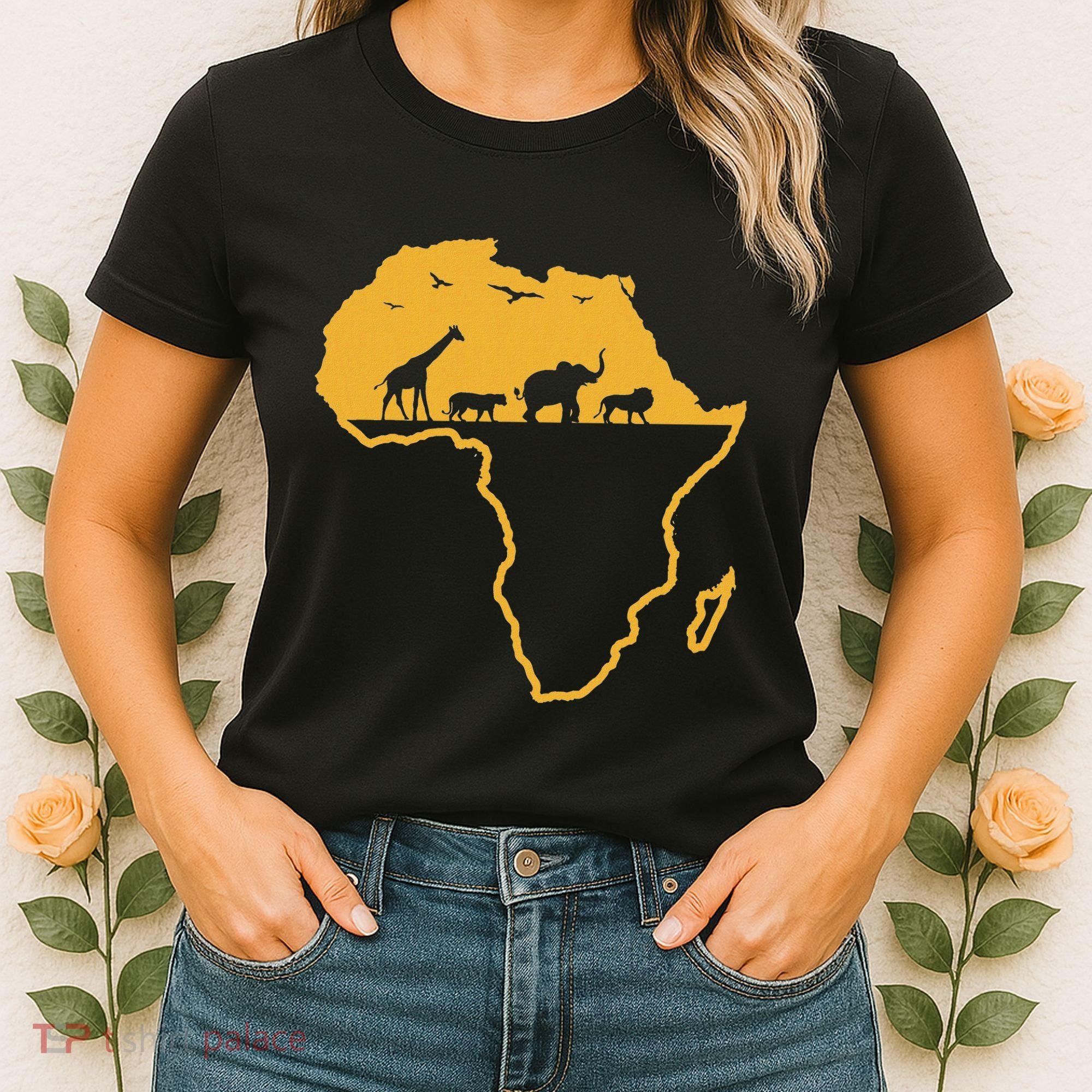 Africa Safari African Wild Animals Environment National Park Women's T-Shirt