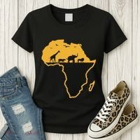 Africa Safari African Wild Animals Environment National Park Women's T-Shirt thumb 3