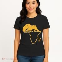 Africa Safari African Wild Animals Environment National Park Women's T-Shirt thumb 4