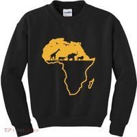 Africa Safari African Wild Animals Environment National Park Kids Sweatshirt thumb 0