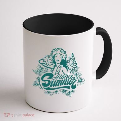 Aloha Summer Coffee Mug back