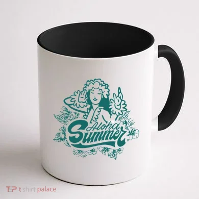 Aloha Summer Coffee Mug back