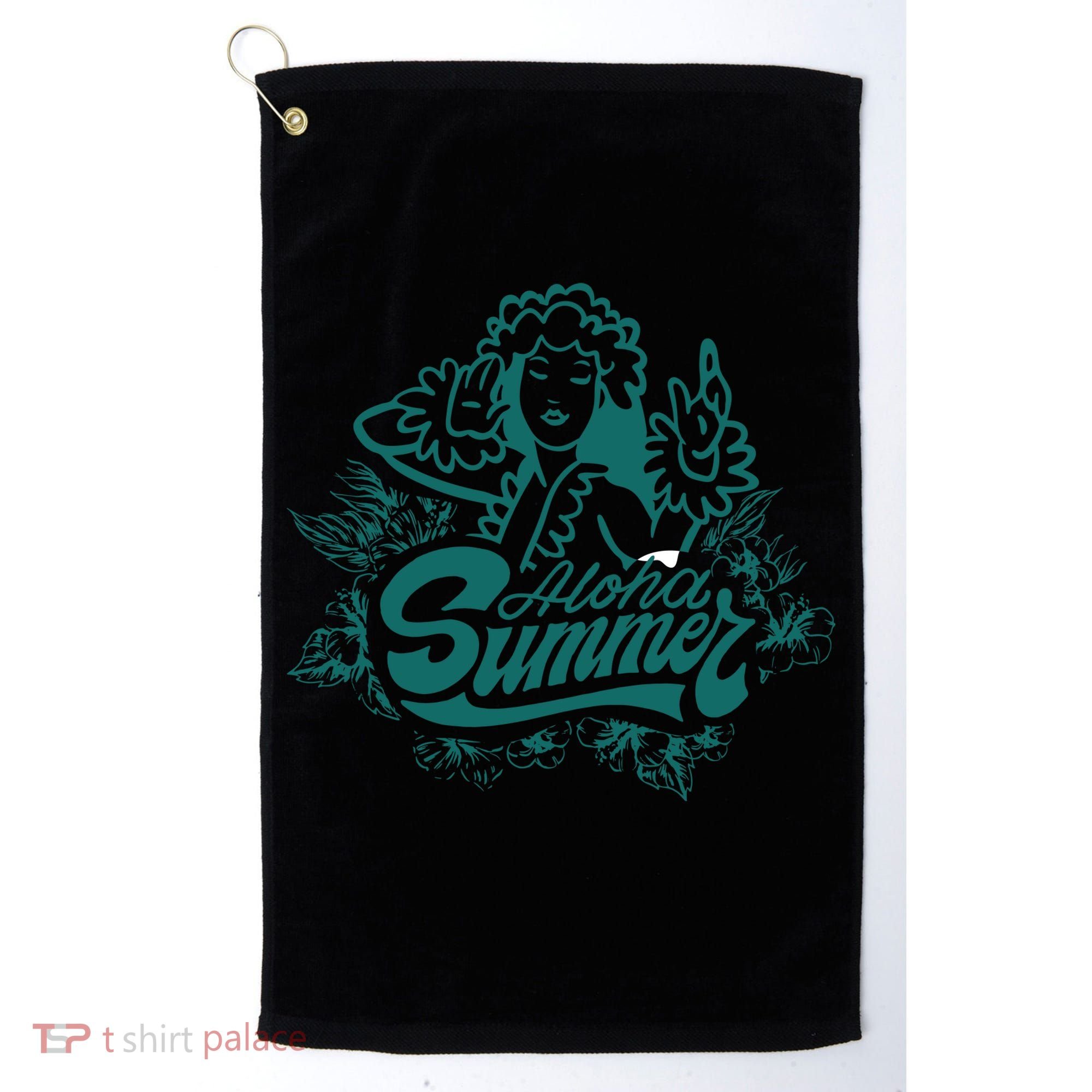 Aloha Summer Golf Towel
