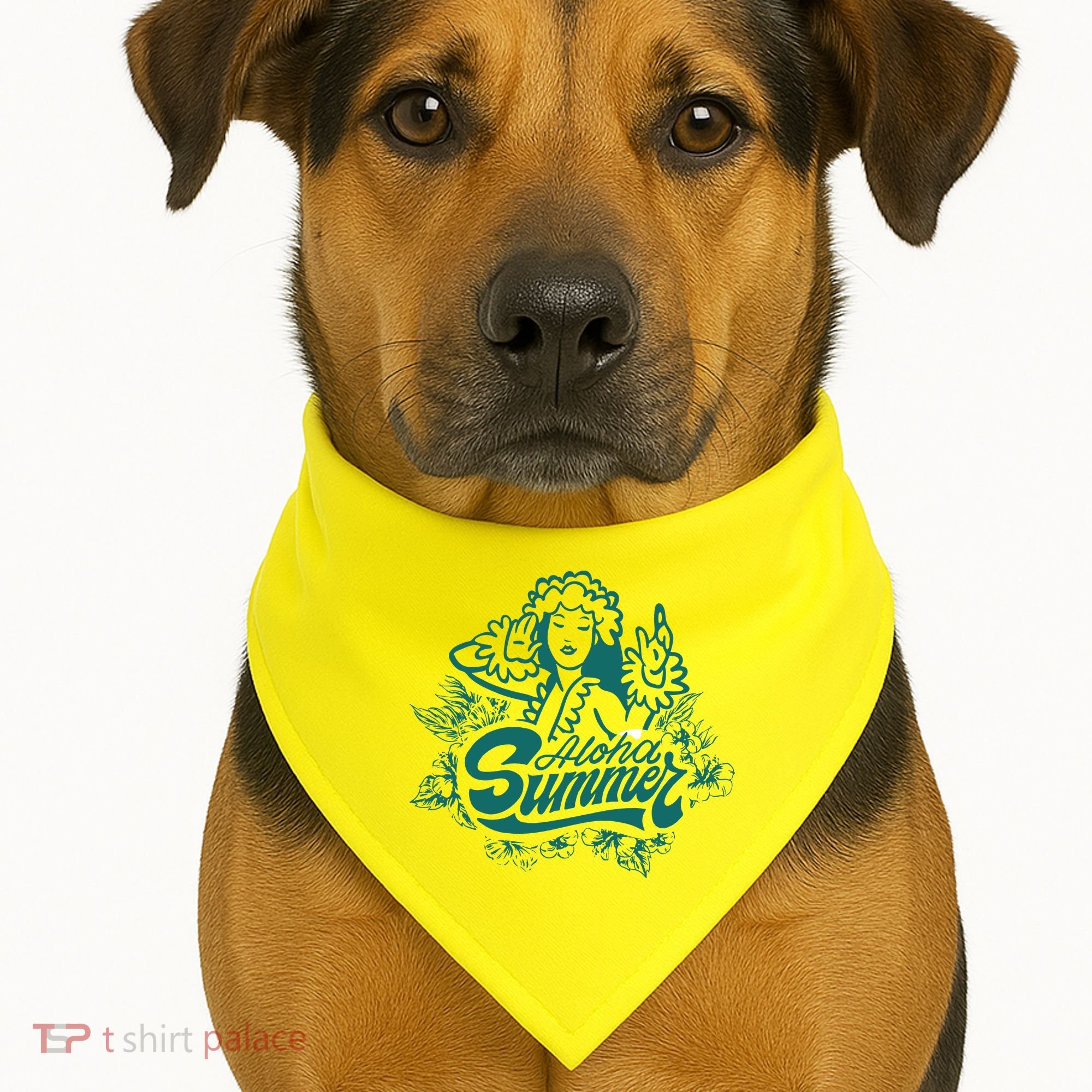 Aloha Summer USA-Made Doggie Bandana