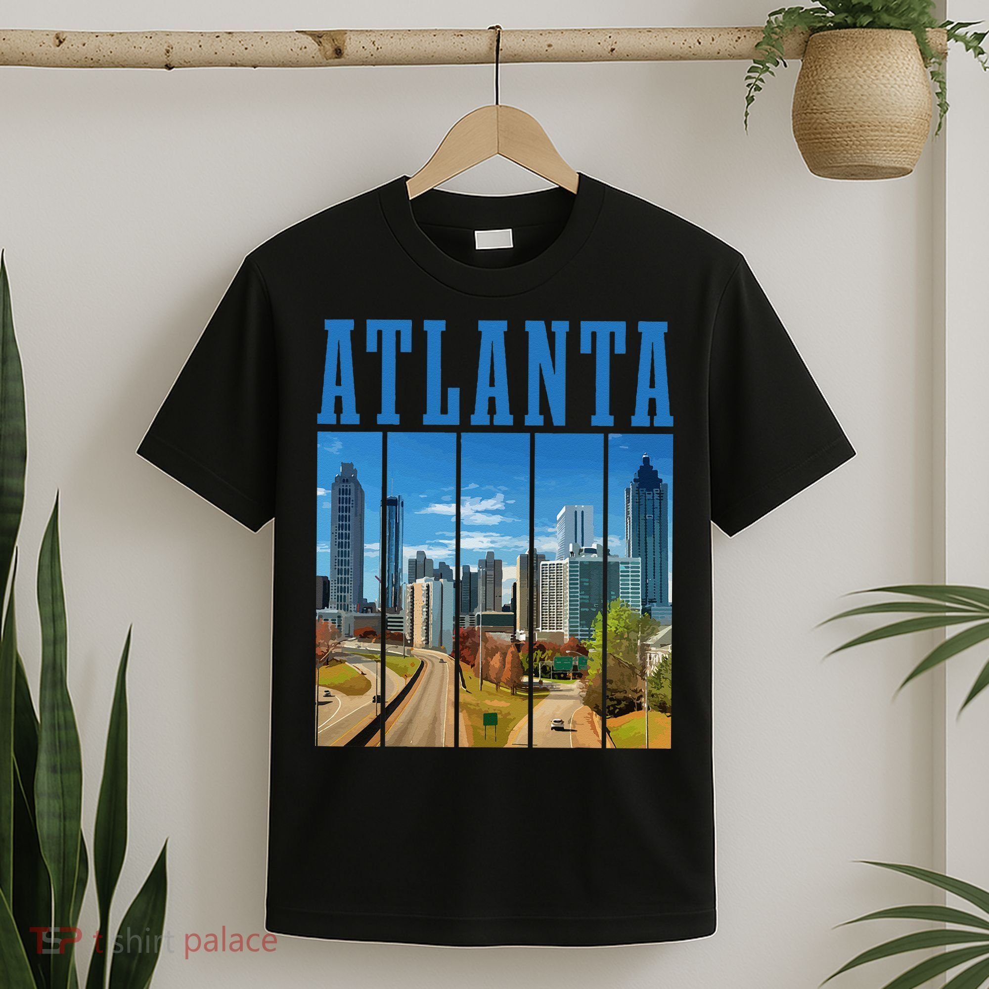 Atlanta Skyline ATL Georgia Vintage Pride T-Shirt