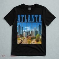 Atlanta Skyline ATL Georgia Vintage Pride T-Shirt thumb 5