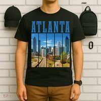 Atlanta Skyline ATL Georgia Vintage Pride T-Shirt thumb 6