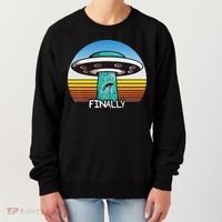 Alien S Abduction Ufo Finally Women's Sweatshirt thumb 0