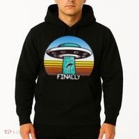 Alien S Abduction Ufo Finally Hoodie thumb 2