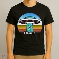 Alien S Abduction Ufo Finally T-Shirt thumb 3