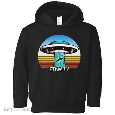 Alien S Abduction Ufo Finally Toddler Hoodie