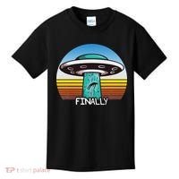 Alien S Abduction Ufo Finally Kids T-Shirt thumb 0