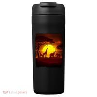 African Safari Animals Sunset Scene 24oz Duet Stainless Steel Tumbler thumb 0