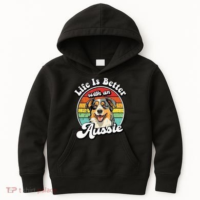 Australian Shepherd Kids Hoodie