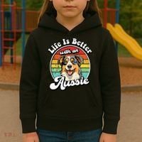 Australian Shepherd Kids Hoodie thumb 3