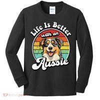 Australian Shepherd Kids Long Sleeve Shirt thumb 0