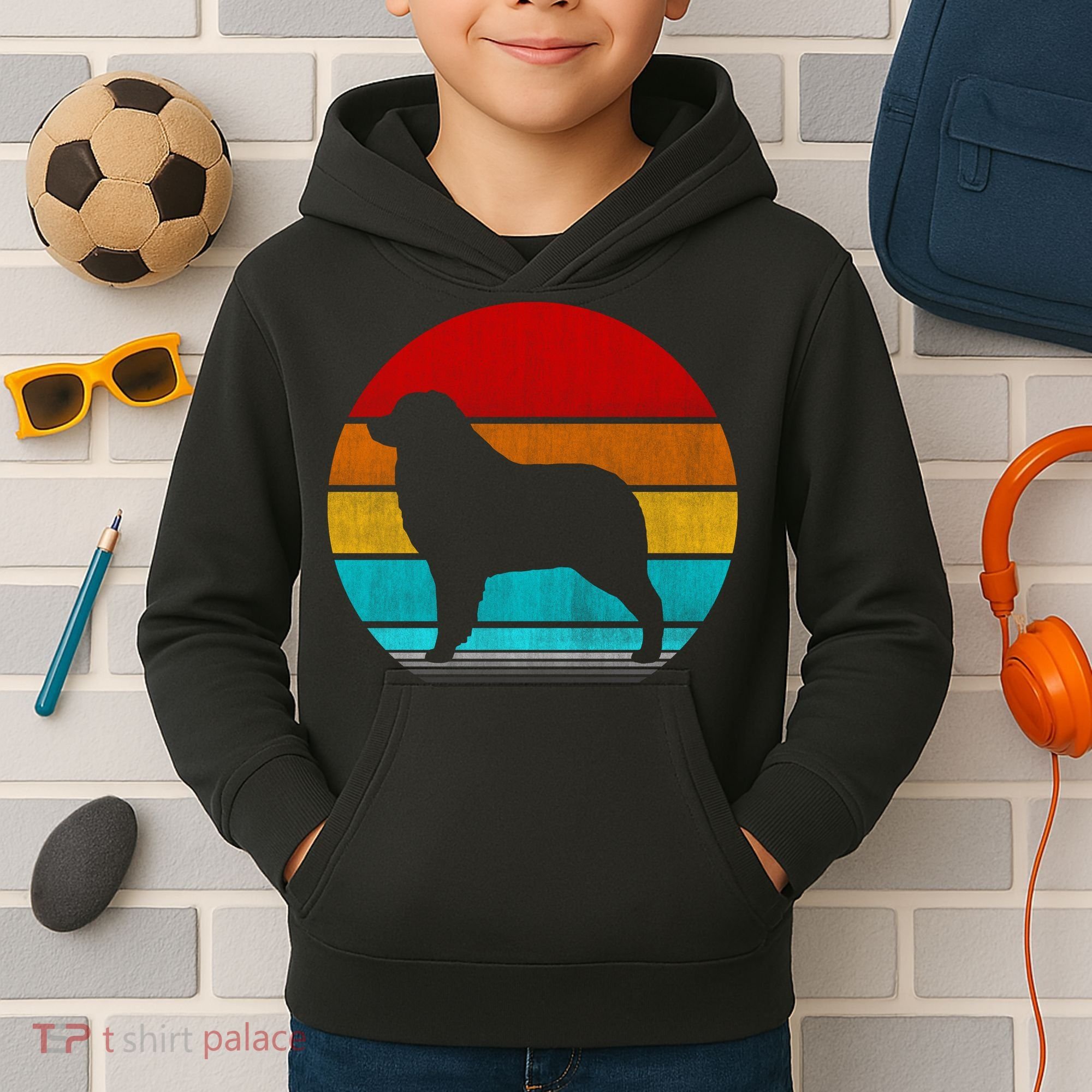 Australian Shepherd Kids Hoodie