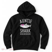 Auntie Shark Hoodie thumb 0