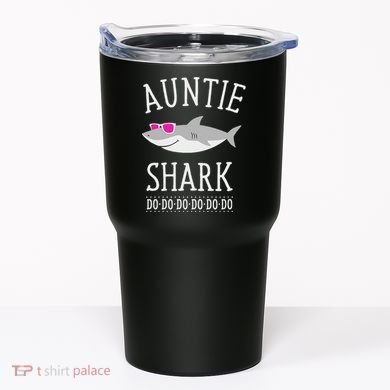 Auntie Shark Tumbler