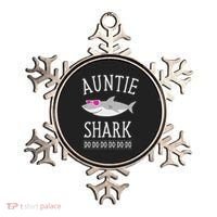 Auntie Shark Ornament thumb 0