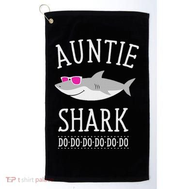 Auntie Shark Golf Towel