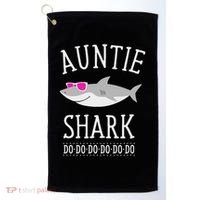 Auntie Shark Golf Towel thumb 0