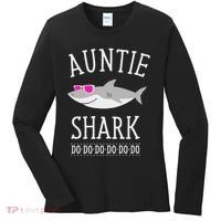 Auntie Shark Women's Long Sleeve Shirt thumb 0