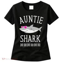Auntie Shark Women's T-Shirt thumb 0