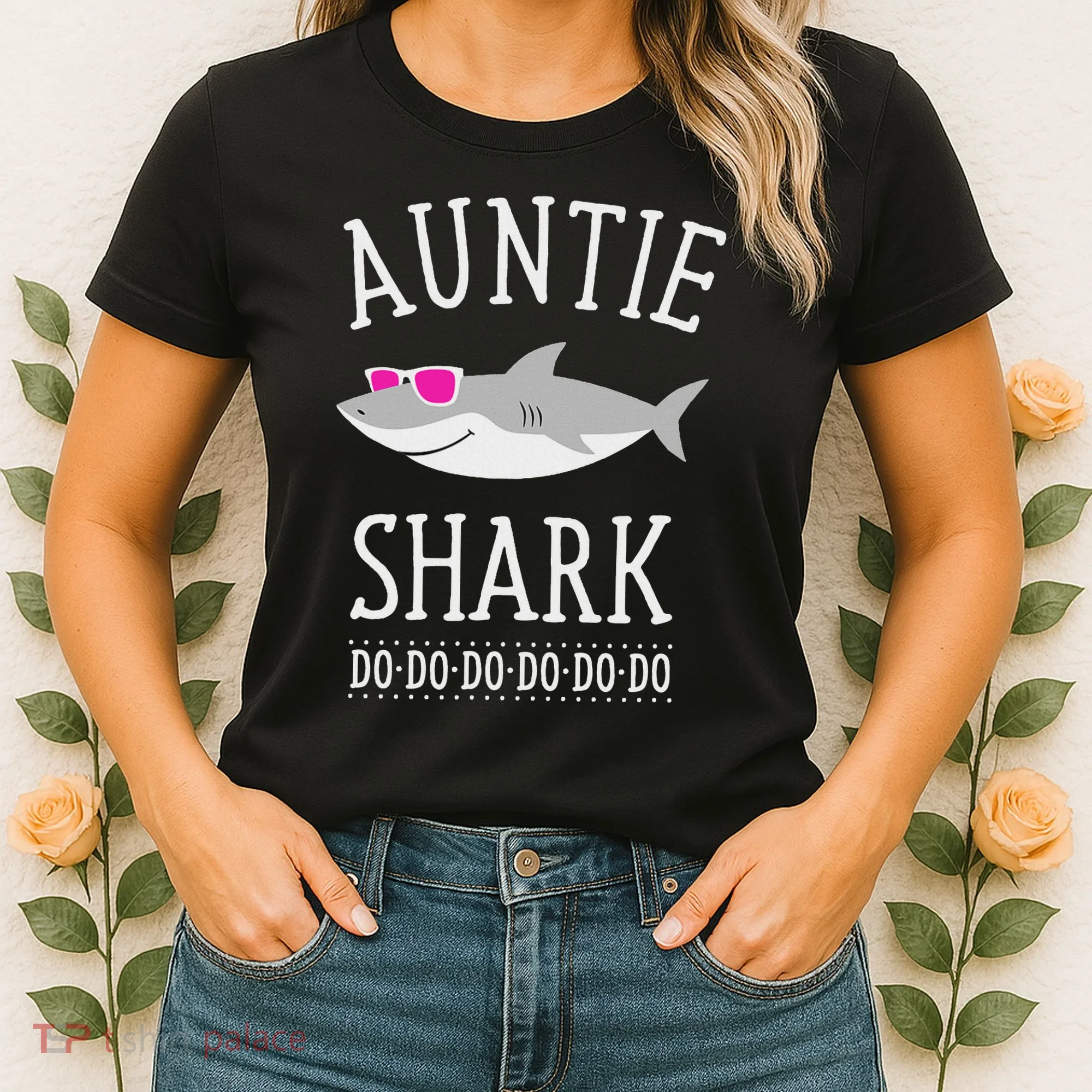 Auntie Shark Women's T-Shirt
