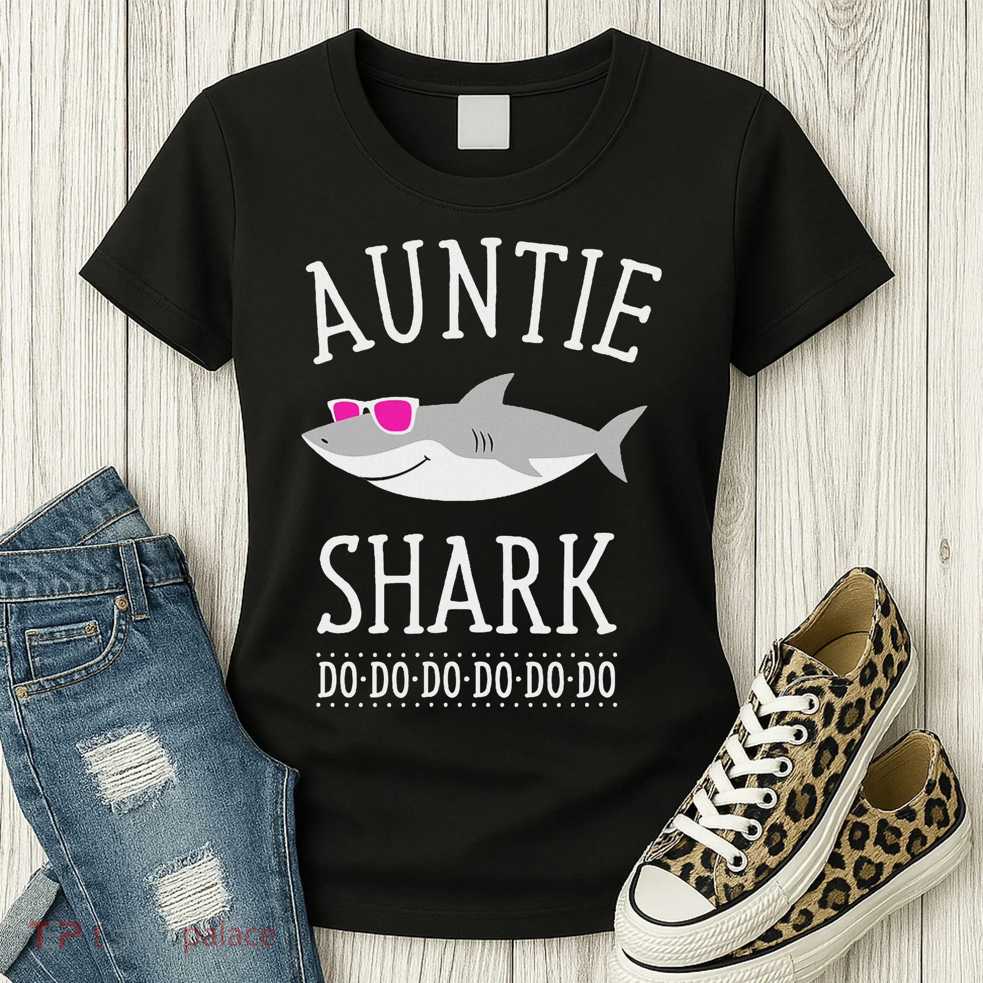 Auntie Shark Women's T-Shirt