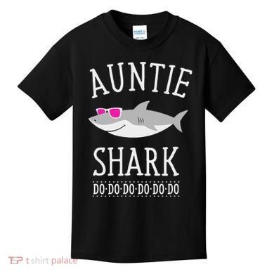 Auntie Shark Kids T-Shirt