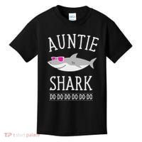 Auntie Shark Kids T-Shirt thumb 0