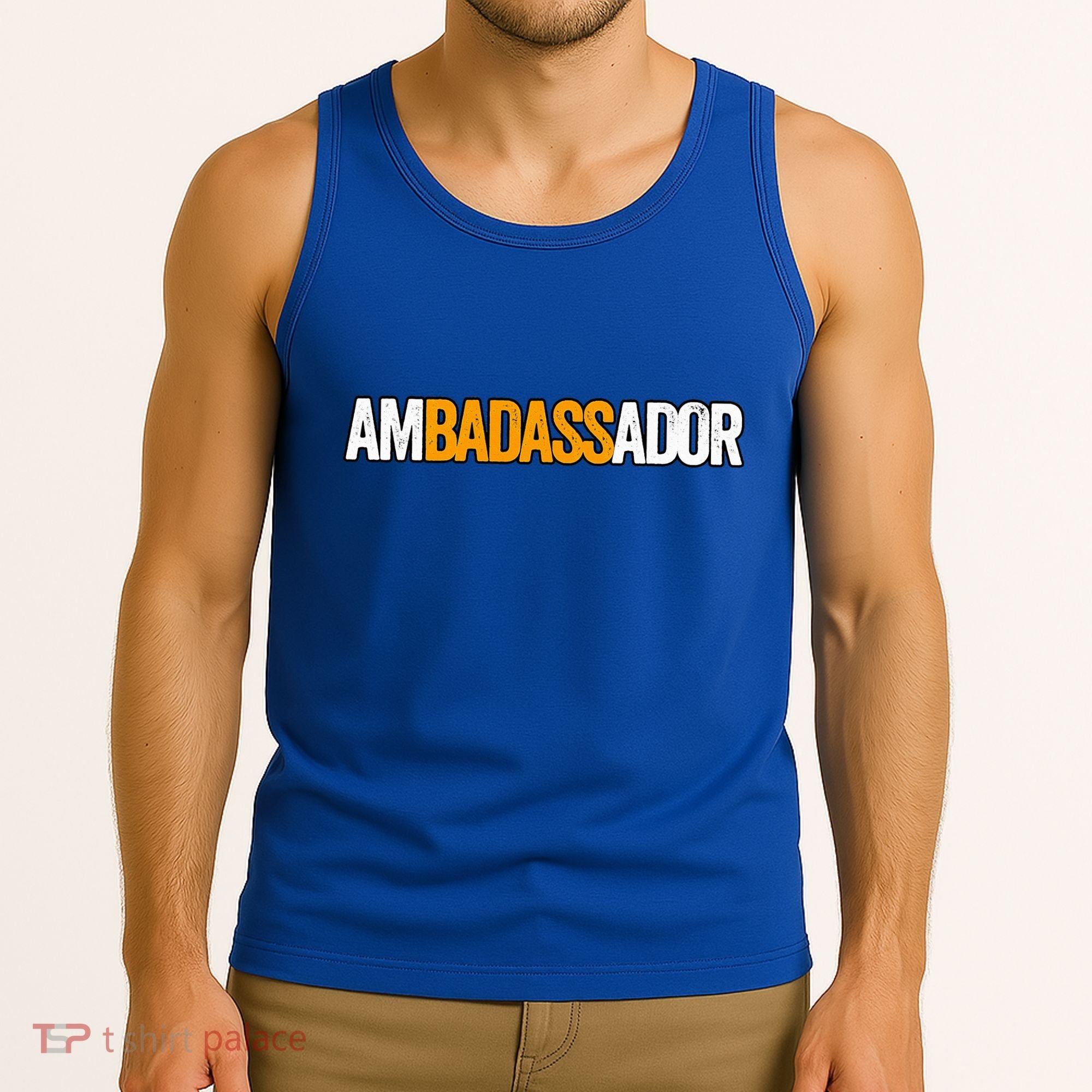 Ambadassador Subtle Ambassador Warehouse Associate Swagazon Tank Top